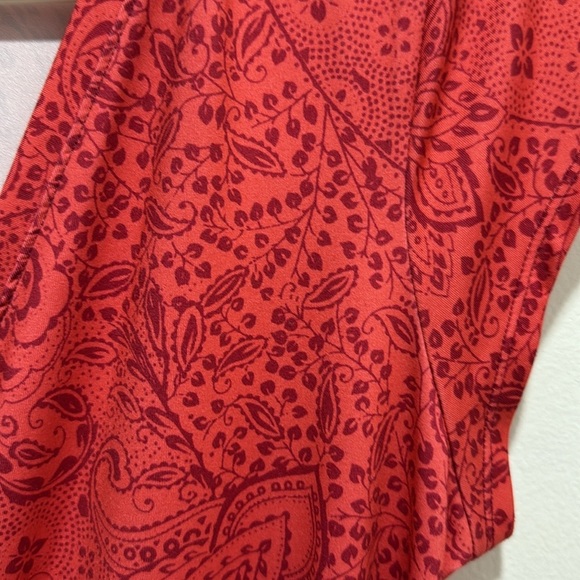 ATHLETA Crossover Dress Medium Athleta Dress Faux Wrap - Picture 3 of 6